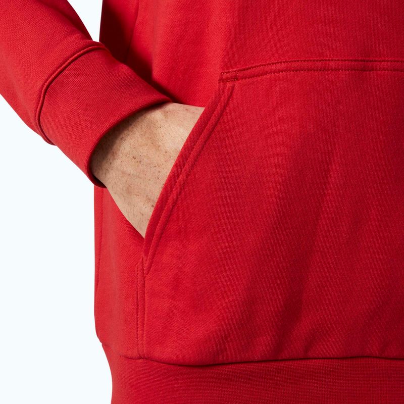Felpa da uomo Helly Hansen HH Logo Hoodie red 4
