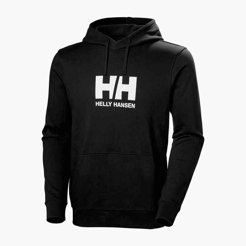 Felpa da uomo Helly Hansen HH Logo Hoodie black 5
