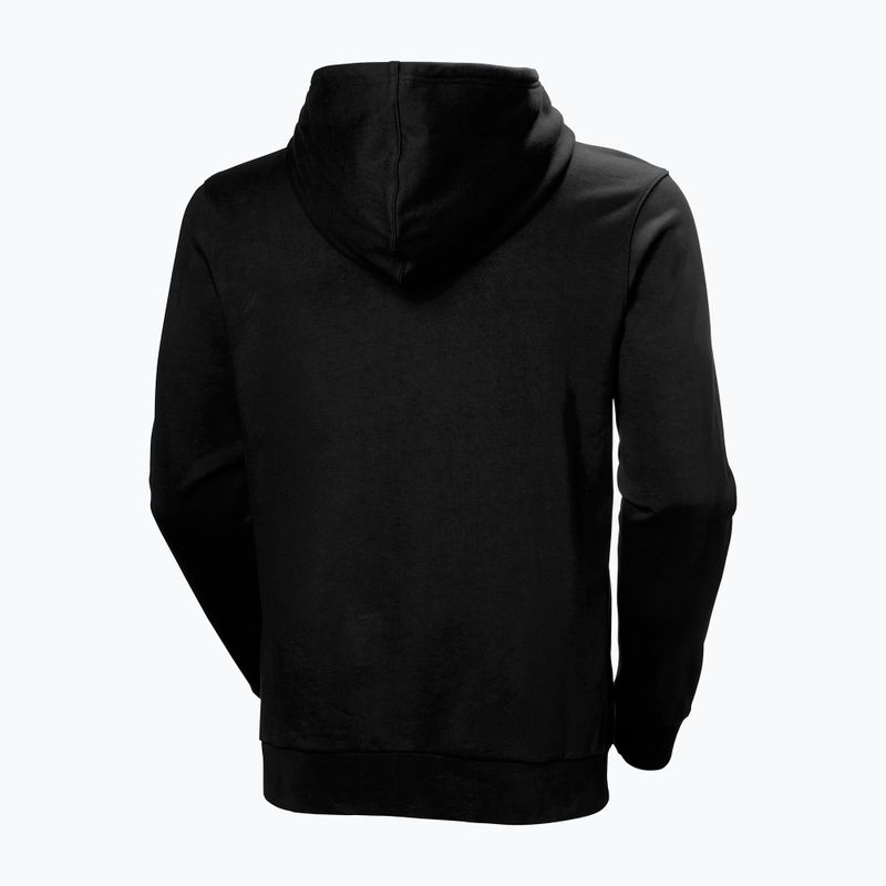 Felpa da uomo Helly Hansen HH Logo Hoodie black 6