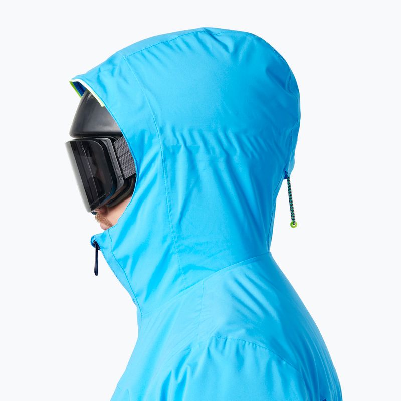 Giacca da sci da uomo Helly Hansen Courchavel cyan 3