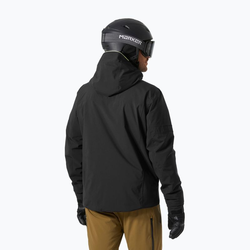 Giacca da sci da uomo Helly Hansen Courchavel nero 2