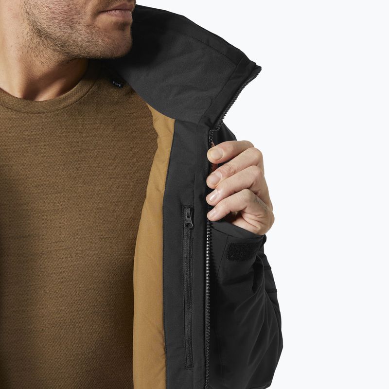 Giacca da sci da uomo Helly Hansen Courchavel nero 8