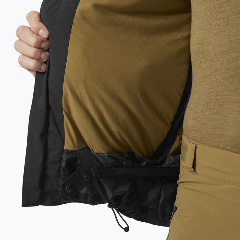 Giacca da sci da uomo Helly Hansen Courchavel nero 9