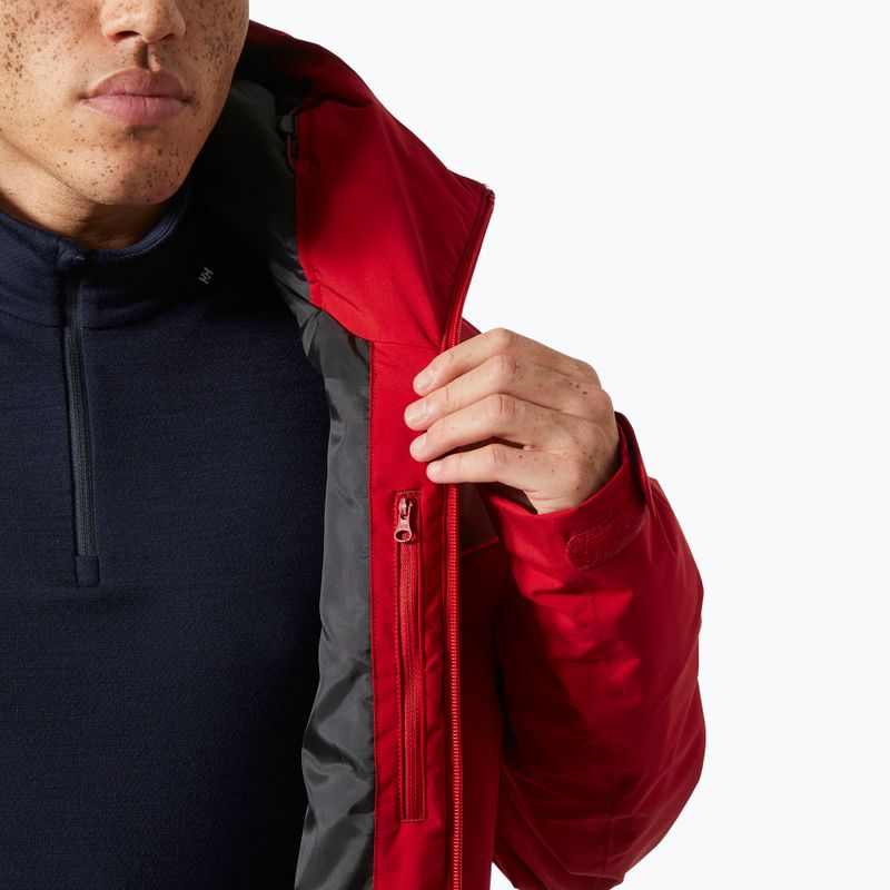 Giacca da sci da uomo Helly Hansen Panorama 2.0 Insulated rosso 8