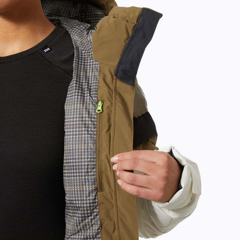 Giacca da sci Helly Hansen donna Imperial Puffy seppia 8