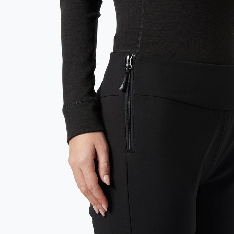 Pantaloni da sci Helly Hansen da donna Nora Softshell nero 3