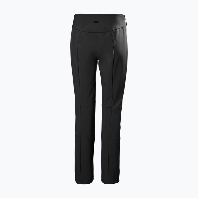 Pantaloni da sci Helly Hansen da donna Nora Softshell nero 7