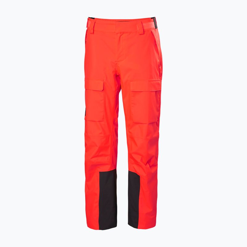 Helly Hansen Switch Cargo 2.0 pantaloni da sci da donna neon corallo 7