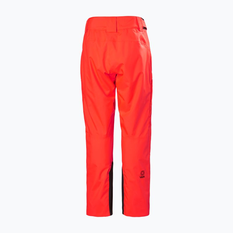 Helly Hansen Switch Cargo 2.0 pantaloni da sci da donna neon corallo 8