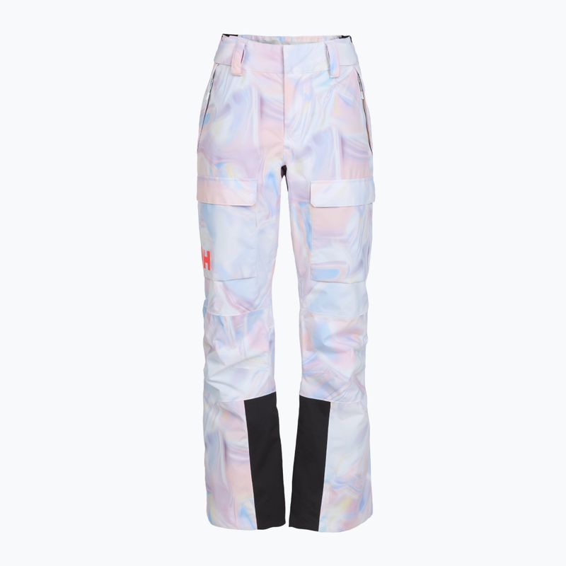 Pantaloni da sci da donna Helly Hansen Switch Cargo 2.0 riflessi aop 6