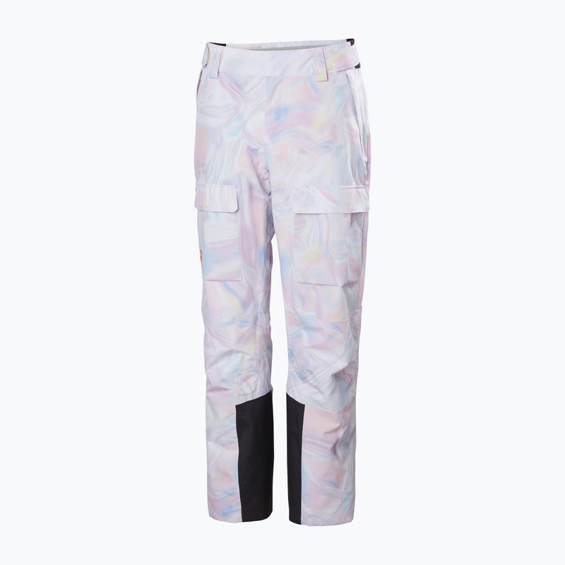 Pantaloni da sci da donna Helly Hansen Switch Cargo 2.0 riflessi aop 6
