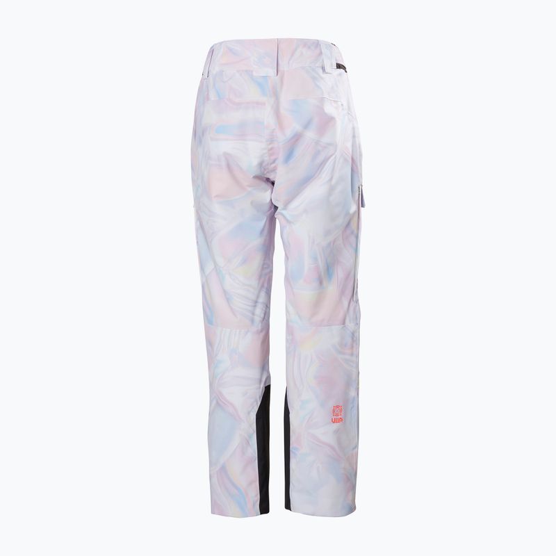 Pantaloni da sci da donna Helly Hansen Switch Cargo 2.0 riflessi aop 7