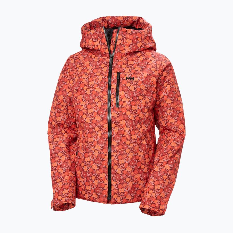 Giacca da sci da donna Helly Hansen Valdisere 3.0 red floral aop 9