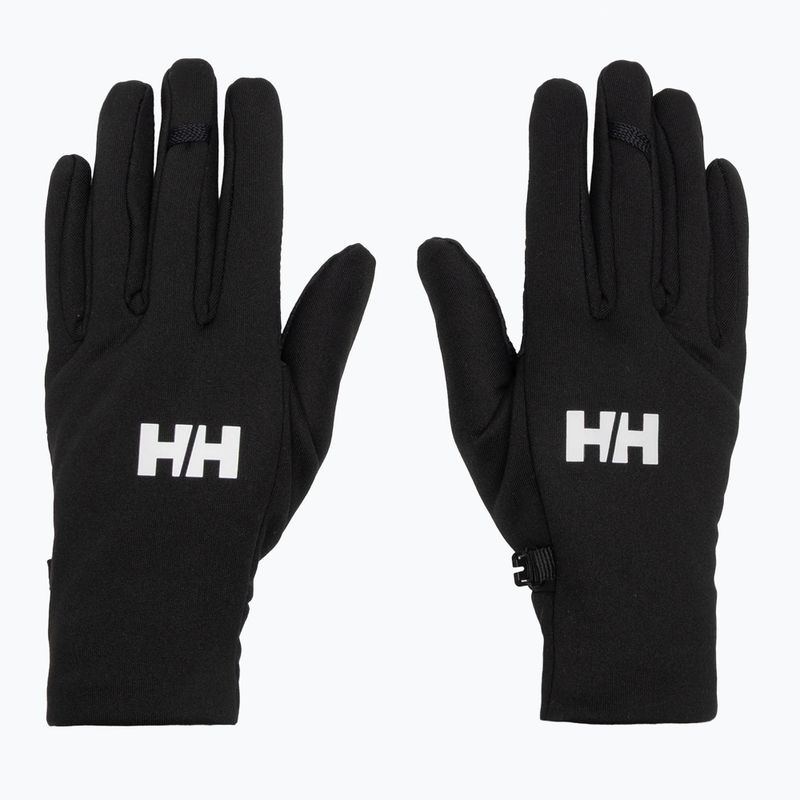 Helly Hansen Hardface Fleece Touch Guanti da trekking neri 2