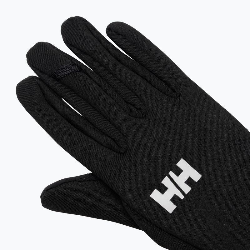 Helly Hansen Hardface Fleece Touch Guanti da trekking neri 5