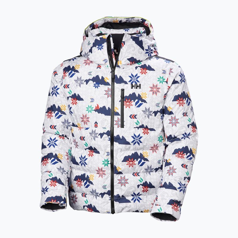 Helly Hansen giacca da sci da uomo Kvitfjell Race Puffy bianco olimpico 9