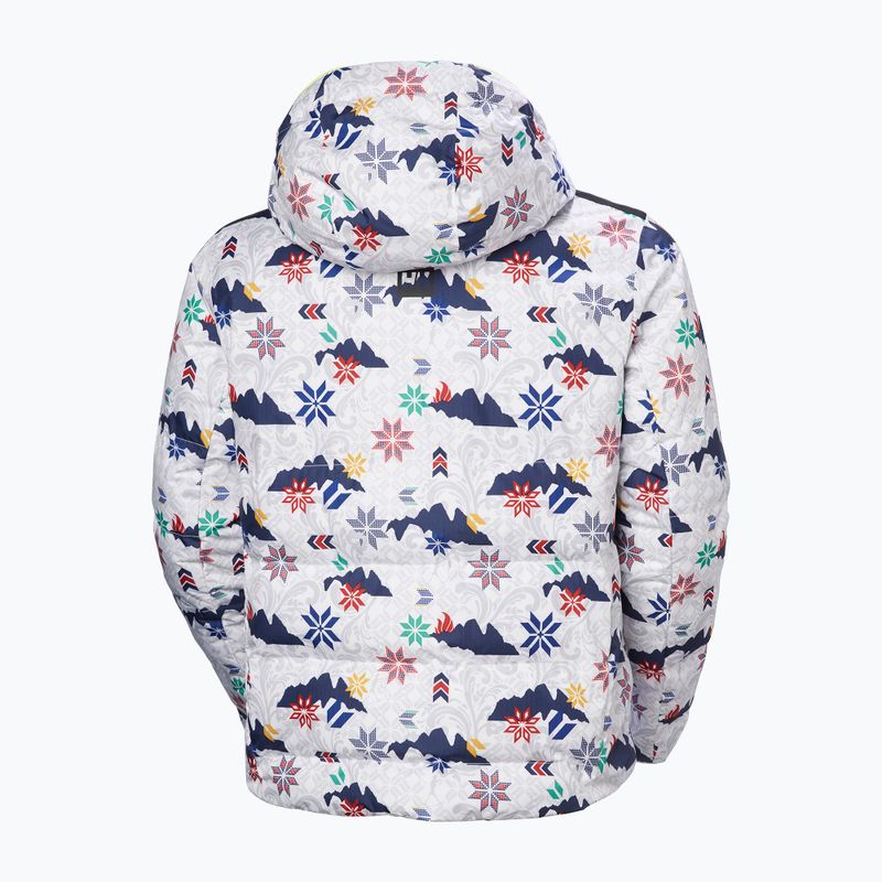 Helly Hansen giacca da sci da uomo Kvitfjell Race Puffy bianco olimpico 10