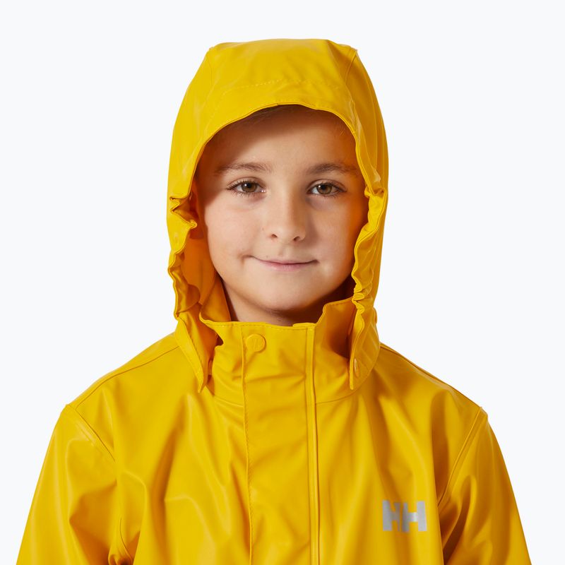 Giacca da vela per bambini Helly Hansen Moss essential yellow 3