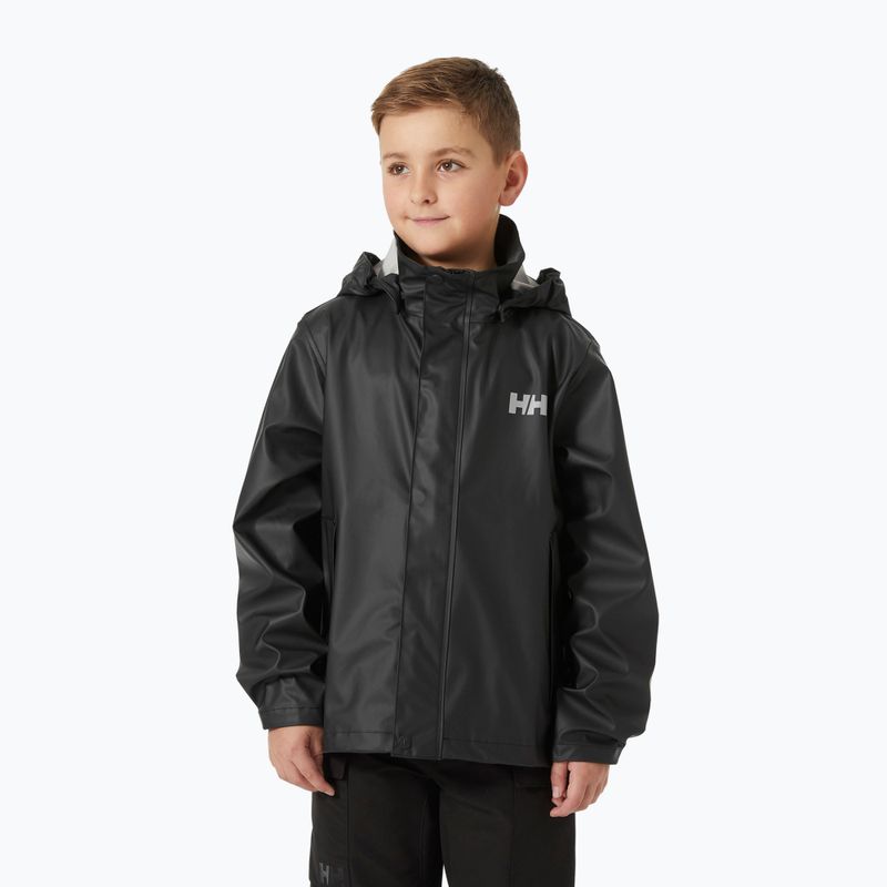 Giacca da vela per bambini Helly Hansen Moss black
