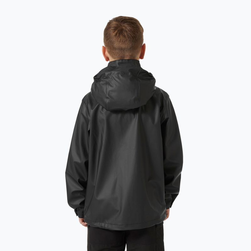 Giacca da vela per bambini Helly Hansen Moss black 2