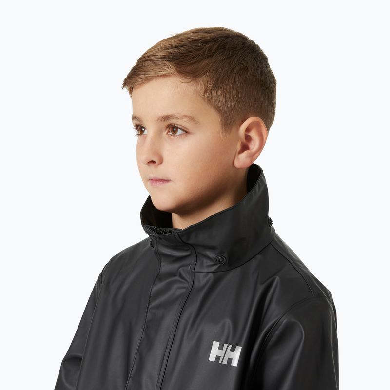 Giacca da vela per bambini Helly Hansen Moss black 4