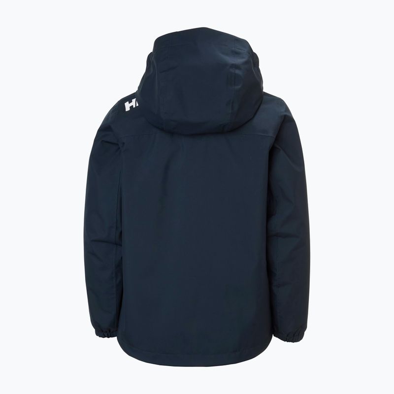 Giacca da vela per bambini Helly Hansen Crew Midlayer 2.0 navy 6