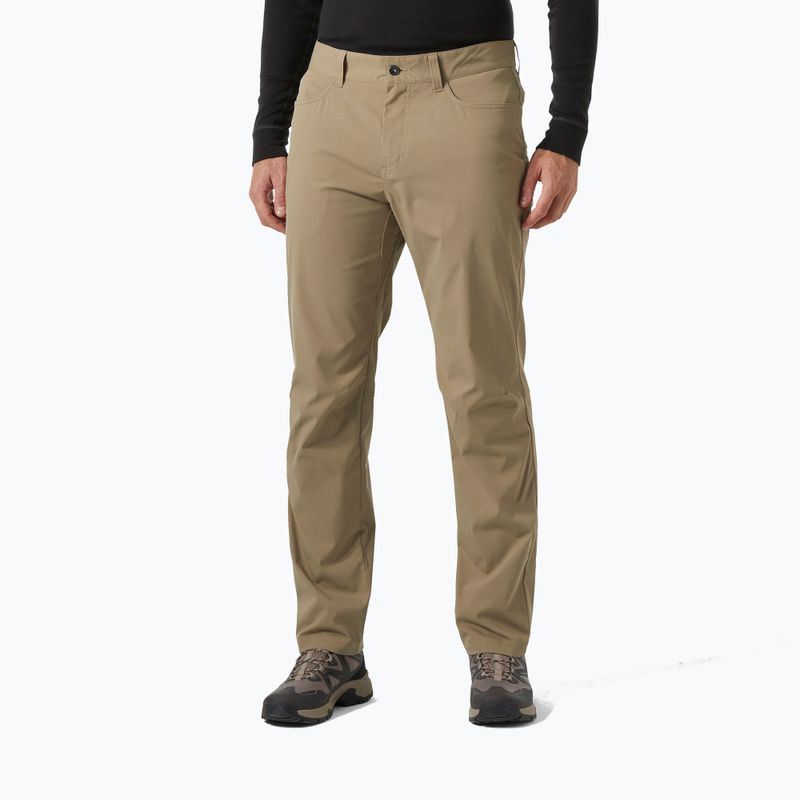 Pantaloni da trekking da uomo Helly Hansen Holmen 5 Pocket pebble