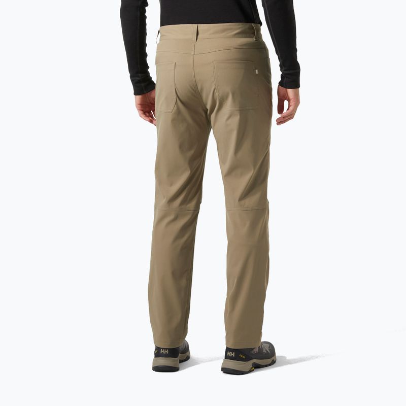 Pantaloni da trekking da uomo Helly Hansen Holmen 5 Pocket pebble 2