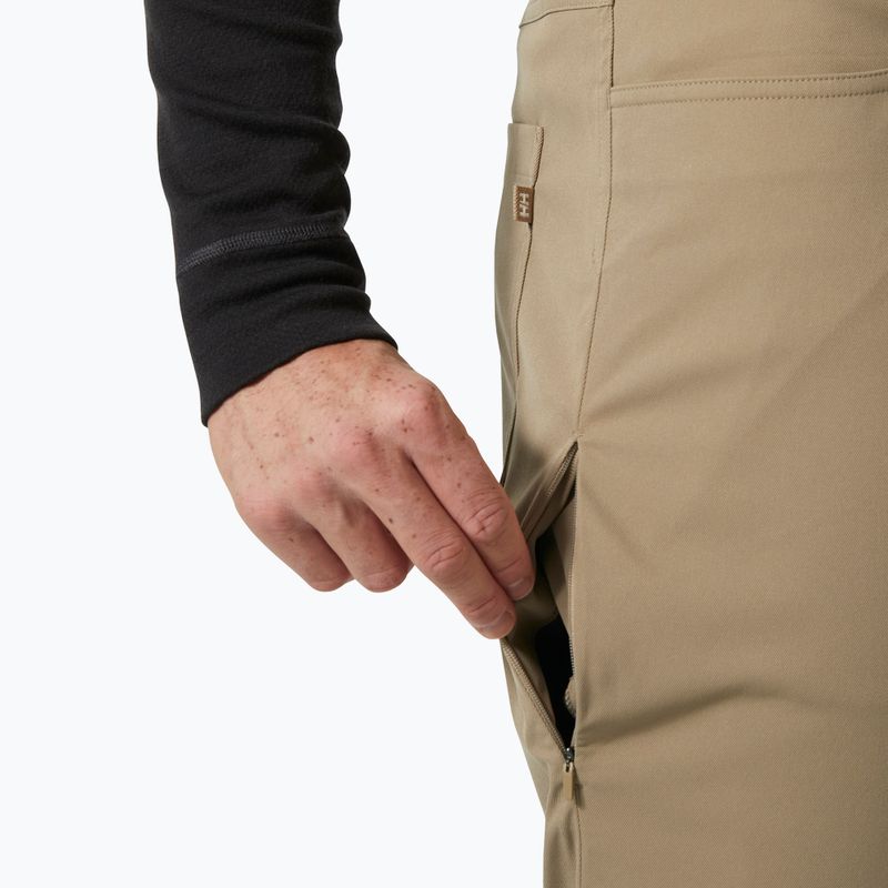 Pantaloni da trekking da uomo Helly Hansen Holmen 5 Pocket pebble 4