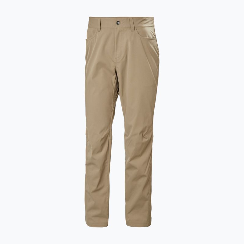 Pantaloni da trekking da uomo Helly Hansen Holmen 5 Pocket pebble 5