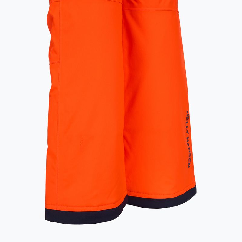 Pantaloni da sci Helly Hansen per bambini Leggendario arancione neon 8