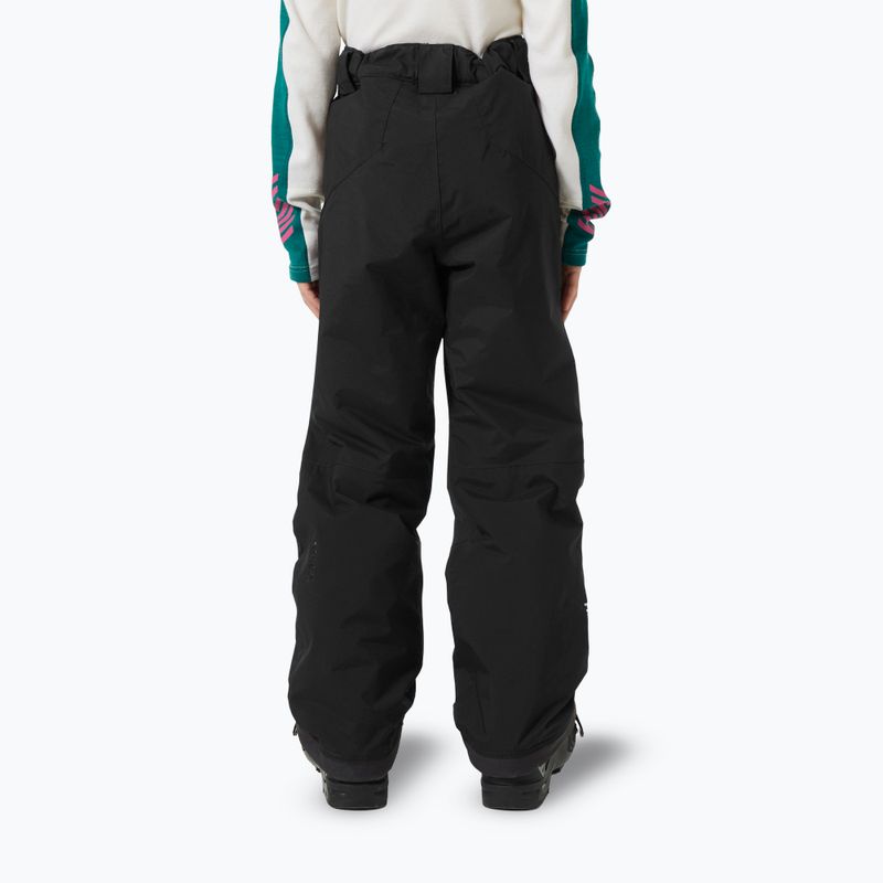 Pantaloni da sci Helly Hansen per bambini Legendary nero 2