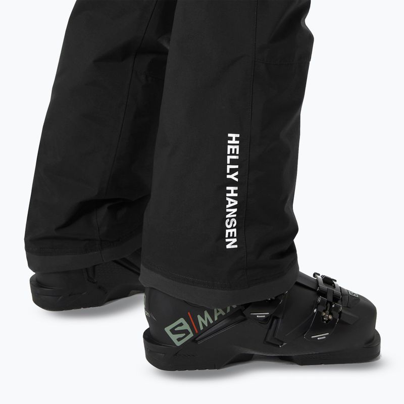 Pantaloni da sci Helly Hansen per bambini Legendary nero 4
