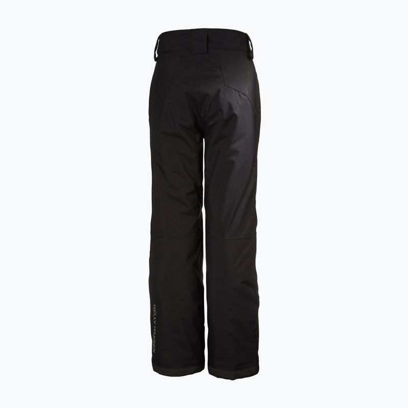 Pantaloni da sci Helly Hansen per bambini Legendary nero 6