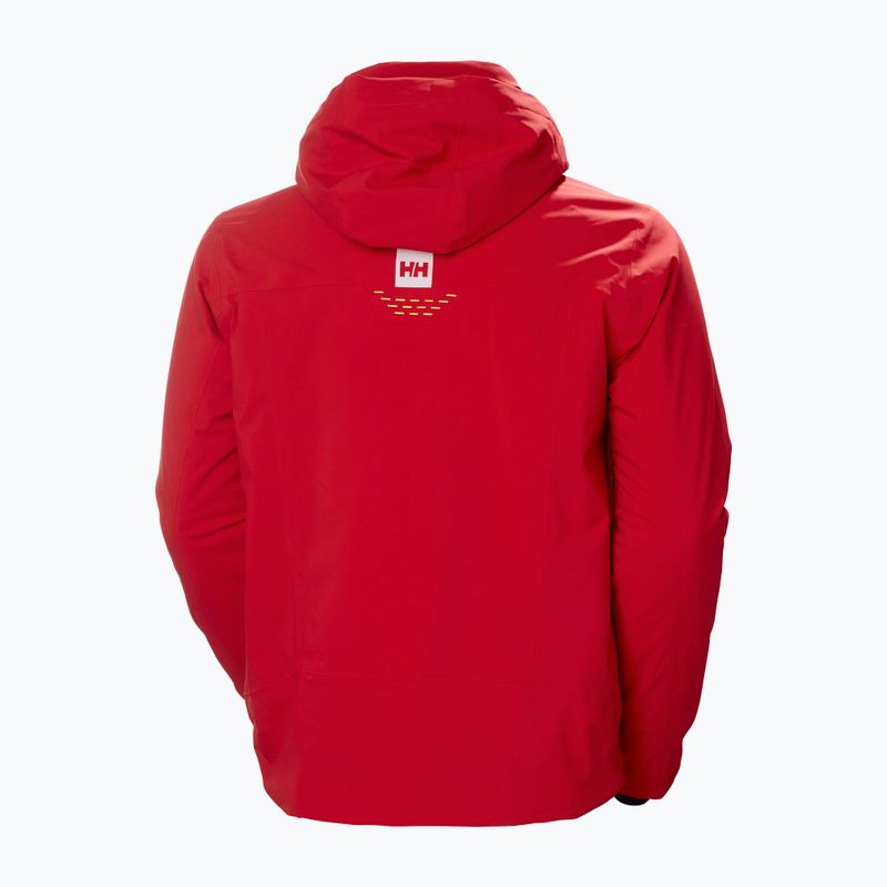 Giacca da sci da uomo Helly Hansen Alpha Lifaloft rosso 2