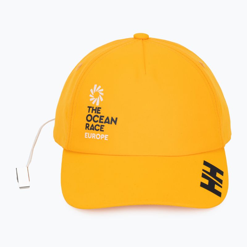 Cappellino con visiera Helly Hansen The Ocean Race Crew Cap 2.0 saffron 2