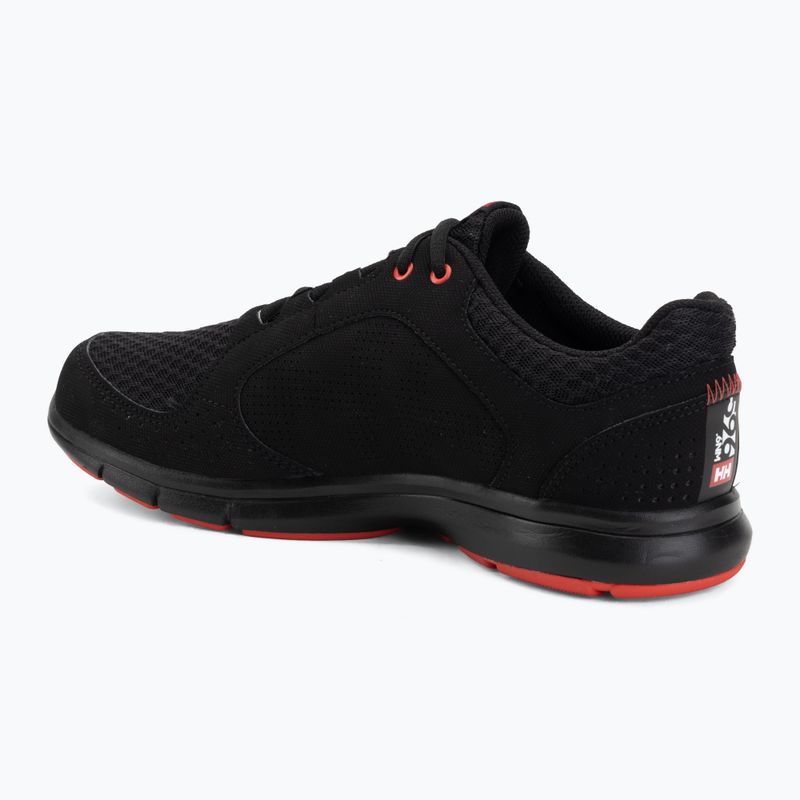Scarpe da uomo Helly Hansen Ahiga V4 Hydropower off black/alert red 3