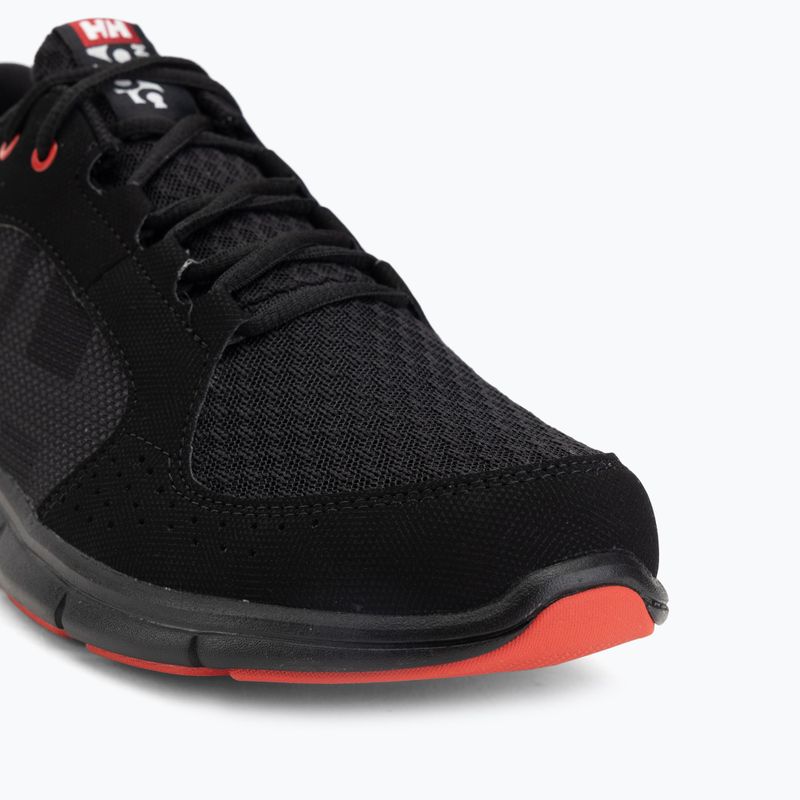 Scarpe da uomo Helly Hansen Ahiga V4 Hydropower off black/alert red 7