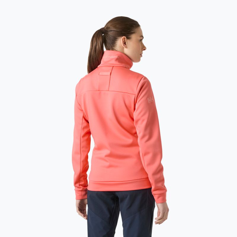 Felpa da vela da donna Helly Hansen Crew Fleece sunset pink 2
