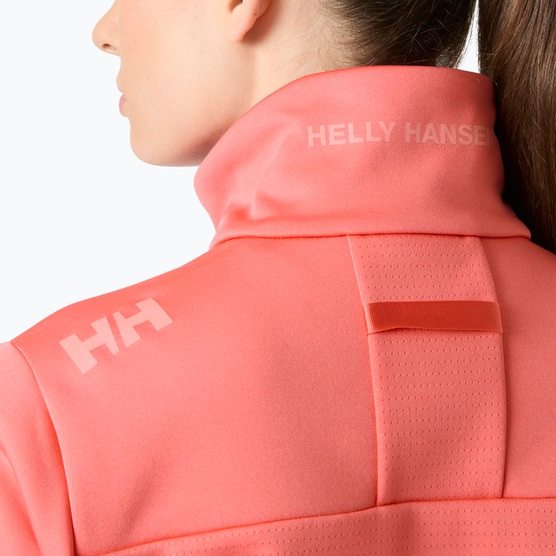 Felpa da vela da donna Helly Hansen Crew Fleece sunset pink 4