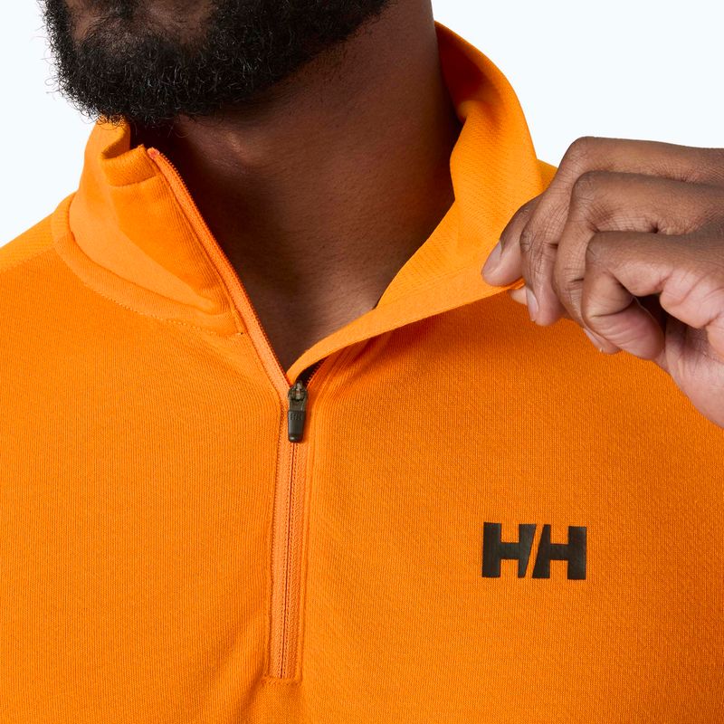 Felpa da vela da uomo Helly Hansen Hp 1/2 Zip Pullover 2.0 ignite orange 3