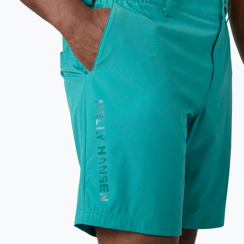 Pantaloncini da vela da uomo Helly Hansen Hp Sirocco 9" dark mint 3