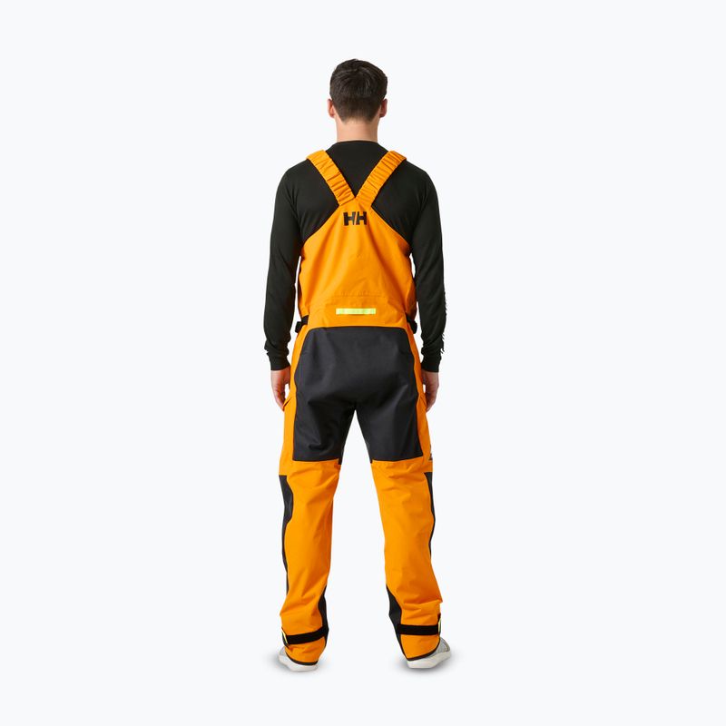 Pantaloni da vela da uomo Helly Hansen Skagen Offshore Bib ignite orange 2