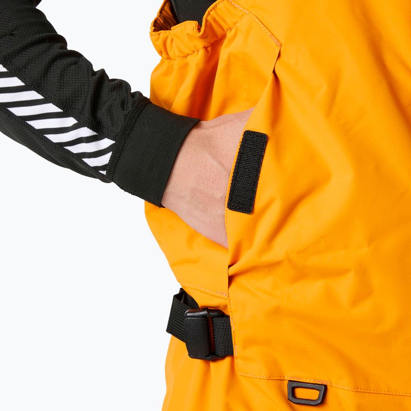 Pantaloni da vela da uomo Helly Hansen Skagen Offshore Bib ignite orange 4