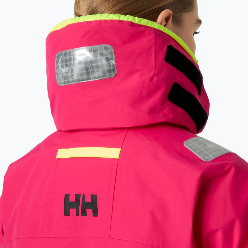 Giacca da vela da donna Helly Hansen Skagen Offshore cranberry 4