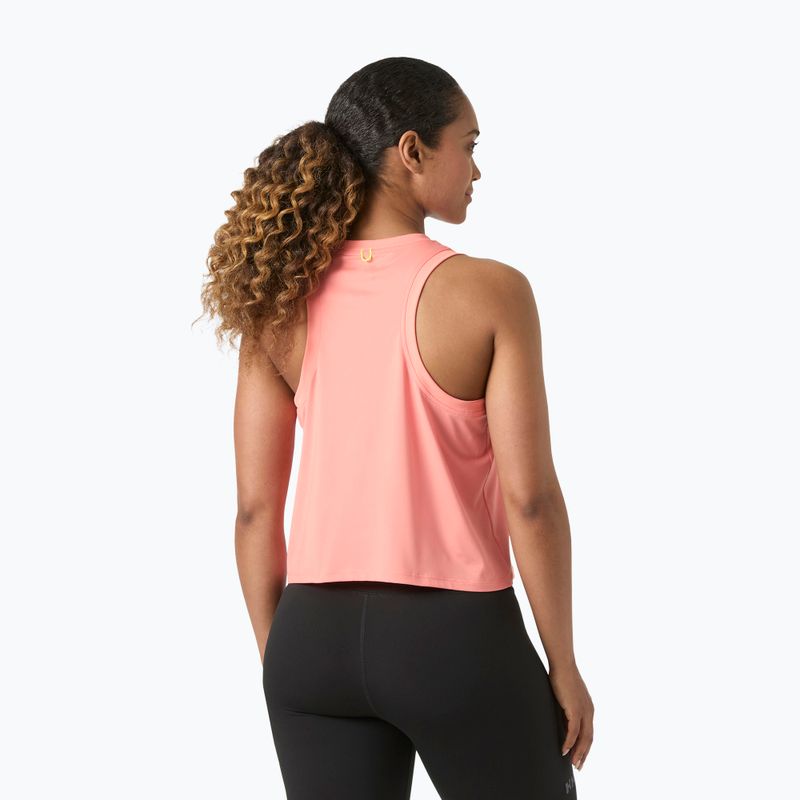 Maglietta da donna Helly Hansen Ocean Cropped Tank Top coral almond 2