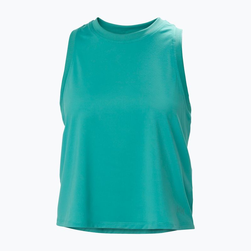 Maglietta da donna Helly Hansen Ocean Cropped Tank Top dark mint 5