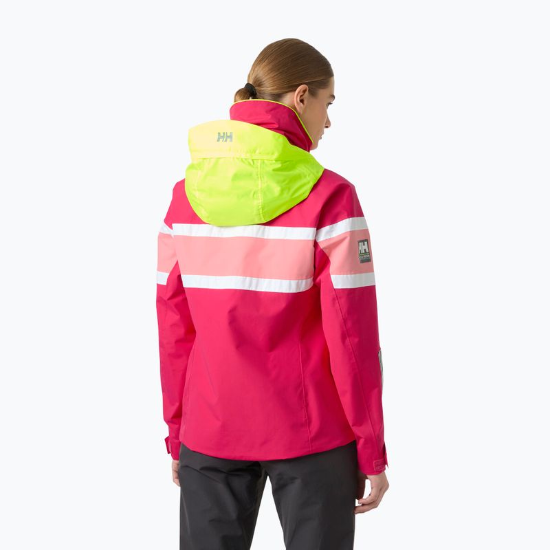 Giacca da vela da donna Helly Hansen Salt Original cranberry 2