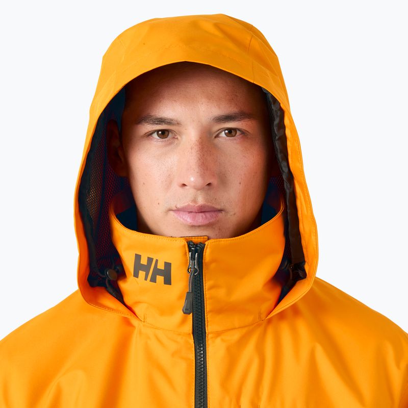 Giacca da vela da uomo Helly Hansen Crew Hooded 2.0 ignite orange 3
