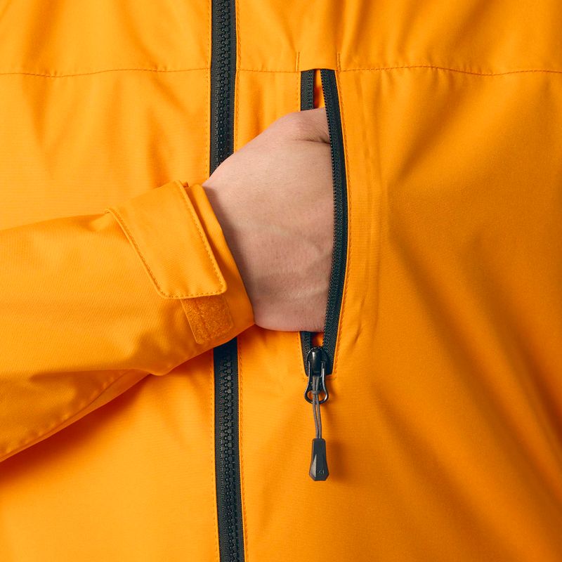 Giacca da vela da uomo Helly Hansen Crew Hooded 2.0 ignite orange 5